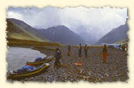 Putting in on the Kongakut River, Arctic National Wildlife Refuge