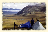 Remote camping on backpacking trip in Gates of Arctic National Park