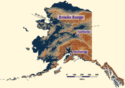 Map of Alaska