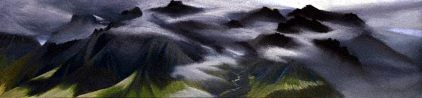 Mountains and Clouds